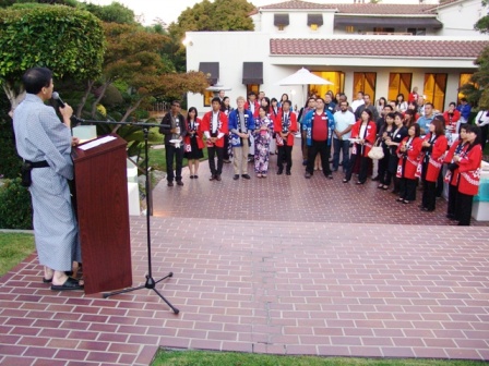 Dinner with Consul General Niimi