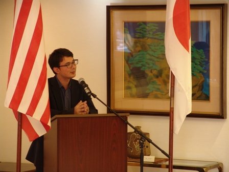 Professor Williams speaking