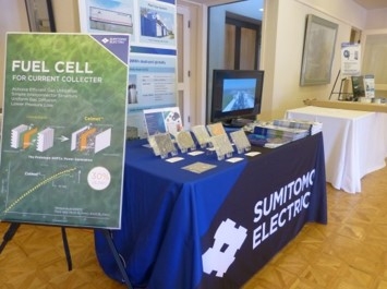 Display by Sumitomo Electric
